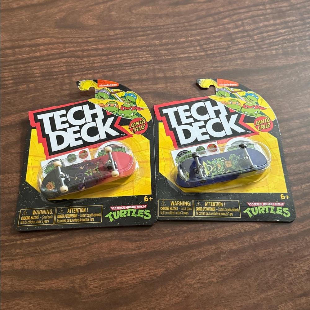 Santa Cruz - TMNT Tech Deck (lot of 2)